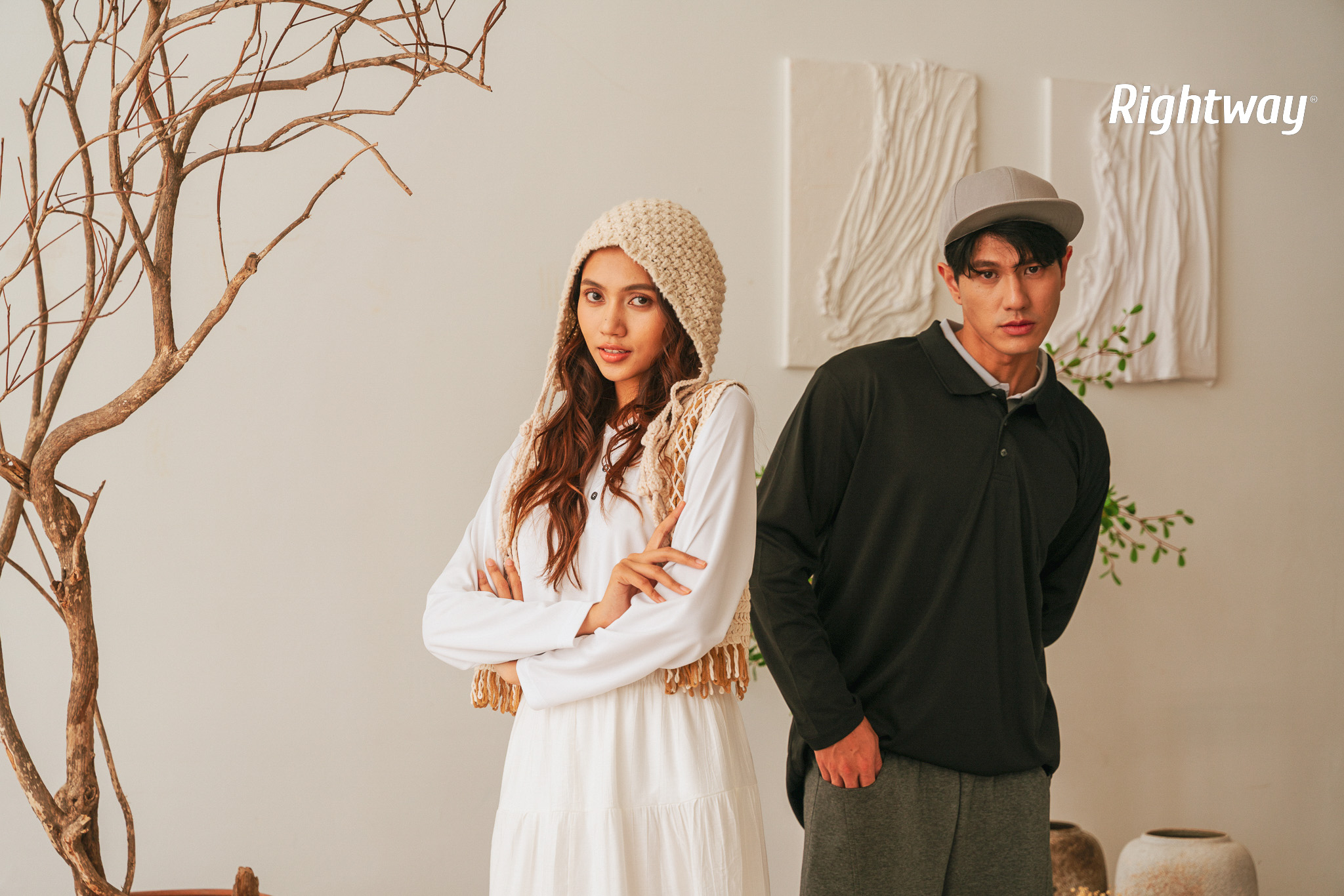 Rightway - Quick Dry Polo Long Sleeve